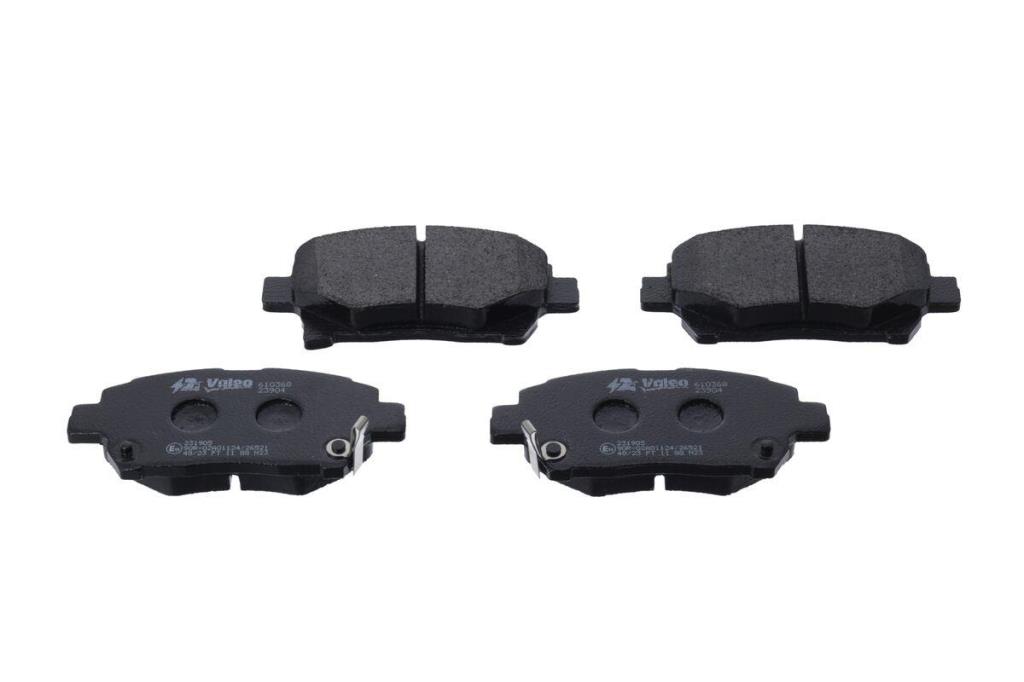 Jeu de 4 plaquettes de frein VALEO ref. 610368